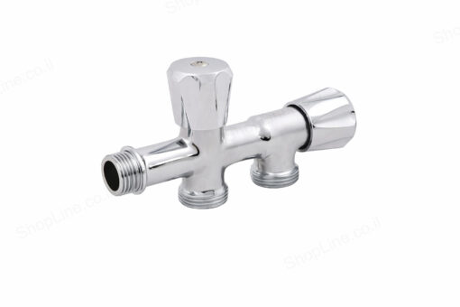 ברז T כפול עם