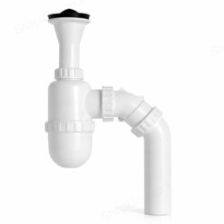 מחסום סיפון 2" לכיור מטבח בודד מס' 1