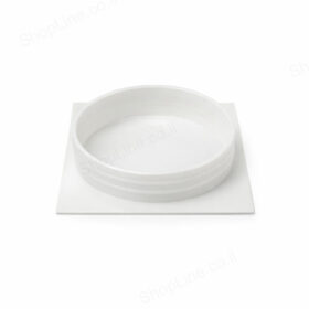 מכסה עליון מרובע – אפור