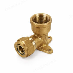 מקשר סיני לפקס זווית תושבת לקיר 1/2 – 16 עם אוזניים