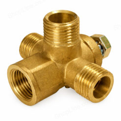 דגם תושבת כפולה 1/2 180