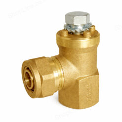 תושבת בודדת 1/2*16 NTM איטליה – מקשר פליז לצנרת פקס