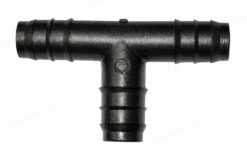 שן T פלסטיק 16X16X16 מ"מ (1/2) (מינימום 10 יחידות)