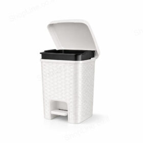 פח פדל מרובע – אפור