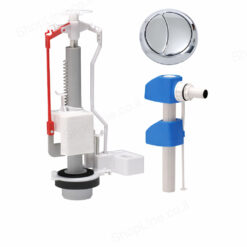 מנגנון הדחה דו – כמותי פלסאון אדום 55 מ"מ לחור גדול