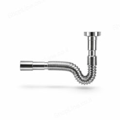 סיפון שרשורי 1.1/4 מצופה ניקל ריט