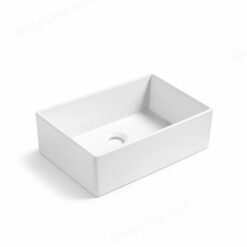 כיור מטבח 60/40 יבוא לבן