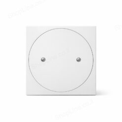 מכסה 4" מצופה ניקל + טבעת מרובע הברגה