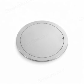 מכסה מונח עגול ניקל 4"