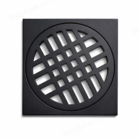 רשת שחור מוברג מרובע