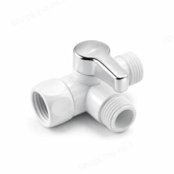 סעף פלסטיק עם בורר לבן דקלו 267100