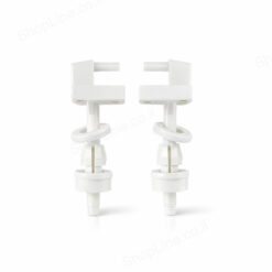 סט ברגים למושב אסלה דקלו * פלסטיק * 270000 (מינימום 8 יחידות)