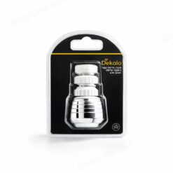 מעדן זרימה קצר לבן דקלו 270505 (מינימום 6 יחידות)