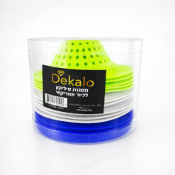 אריזת 15 יח מסננים מסיליקון לוינטיל אמריקאי בצבעים דקלו 270920