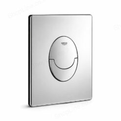 לחצן גרואה עגול 2 צינוריות ניקל אנכי 42304000