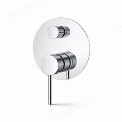 מדגל רובי 49110 ברז אינטרפוץ 4 דרך קומפלט כרום