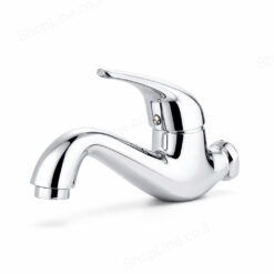 מדגל ענבר 69983 ברז מים קרים מהקיר ידית מיקס