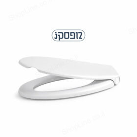 מושב אסלה מספר (אפור-לבן) – לבן