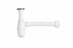 סיפון שרשורי מס' 1 (1.1/4 אינץ') עם צינור שרשורי לכיור רחצה – ליפסקי 220396