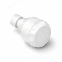 ראש מקלחת לבן חד מצבי ספרינג