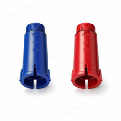 פקק פלסטיק זמני 1/2 *אדום * (מינימום 10 יחידות)