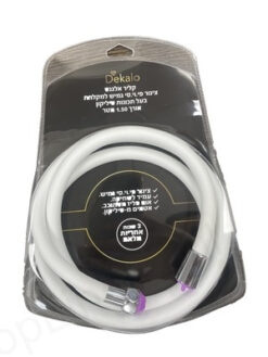 קליר אלגנט – גמיש סיליקון למקלחת – לבן